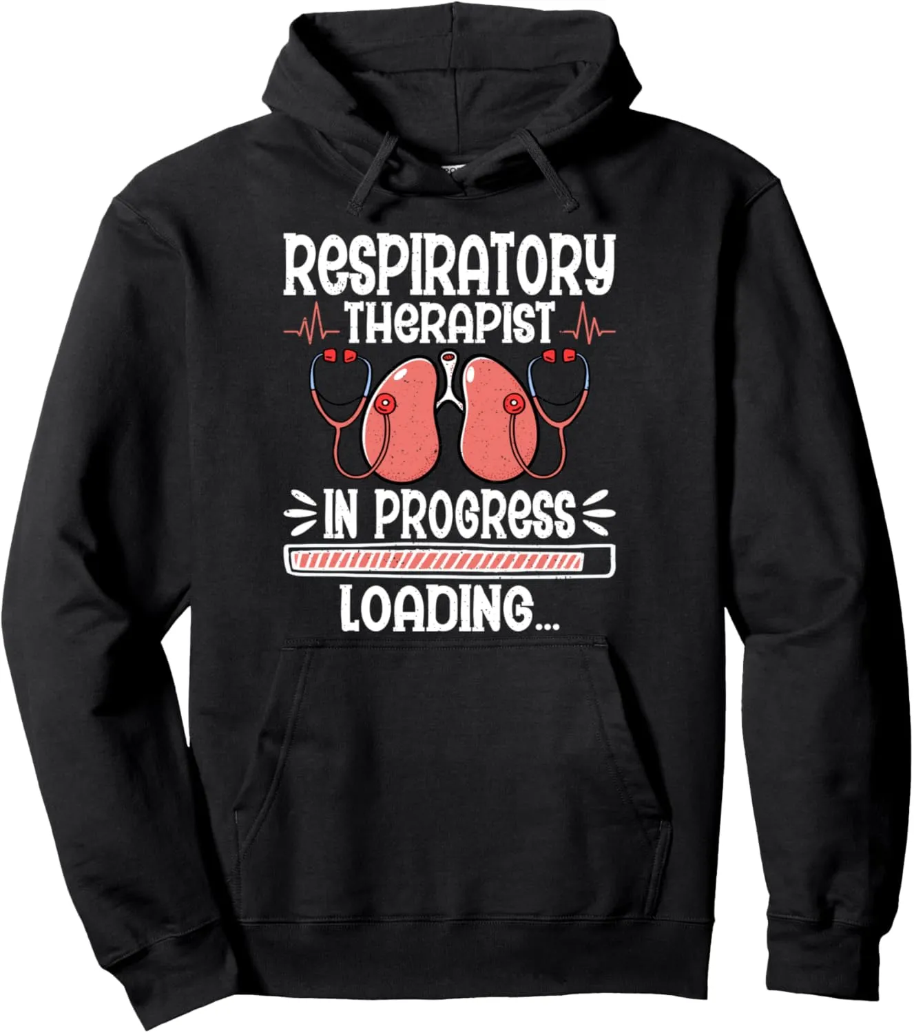 Respiratory Therapist In Progress - Future RT RRT Student Pullover Hoodie