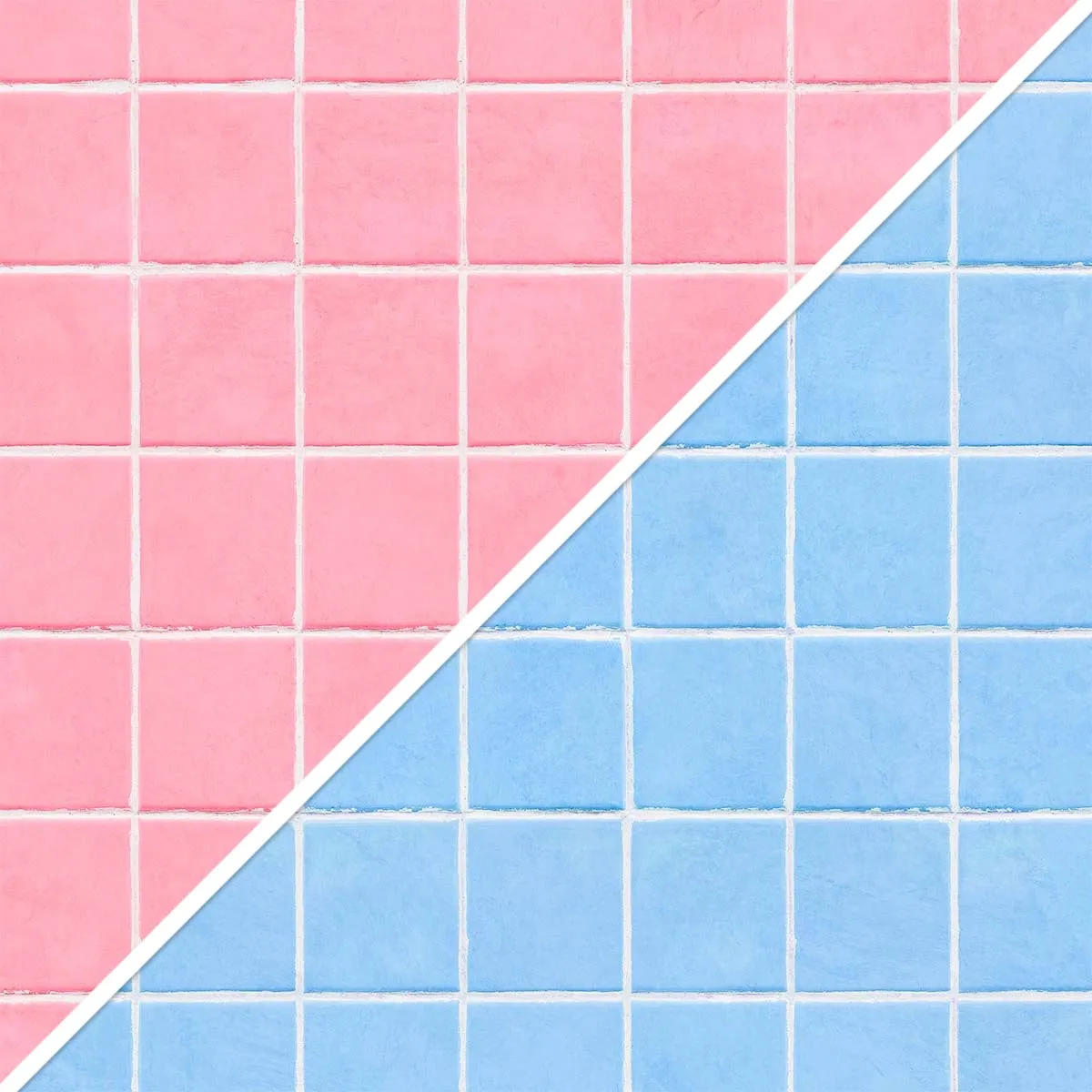Retro Tile Pink/Retro Tile Blue
