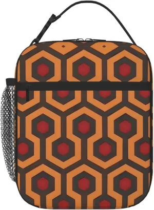 Reusable insulated bag, Shining Overlook cooler tote bag, unisex portable storage bag, lunch bag for work office school travel