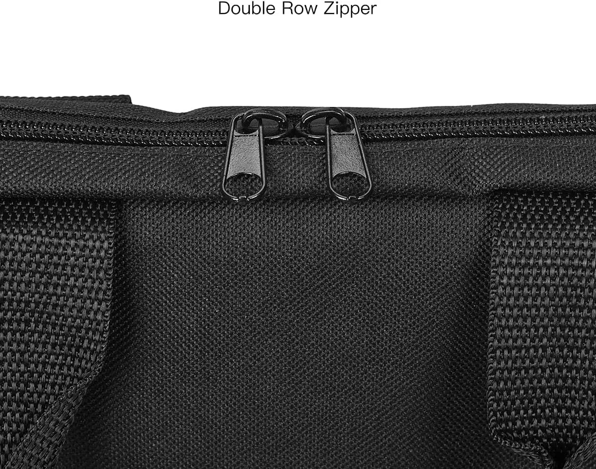 Ring Light Photography Carrying Bag for 18" Ring Light, Tripod Stand Protective Case/18 19 Inche Circle Round LED Carrying Ring Light Case for Neewer EYONMÉ UBeesize Selfie Ring Light-Black