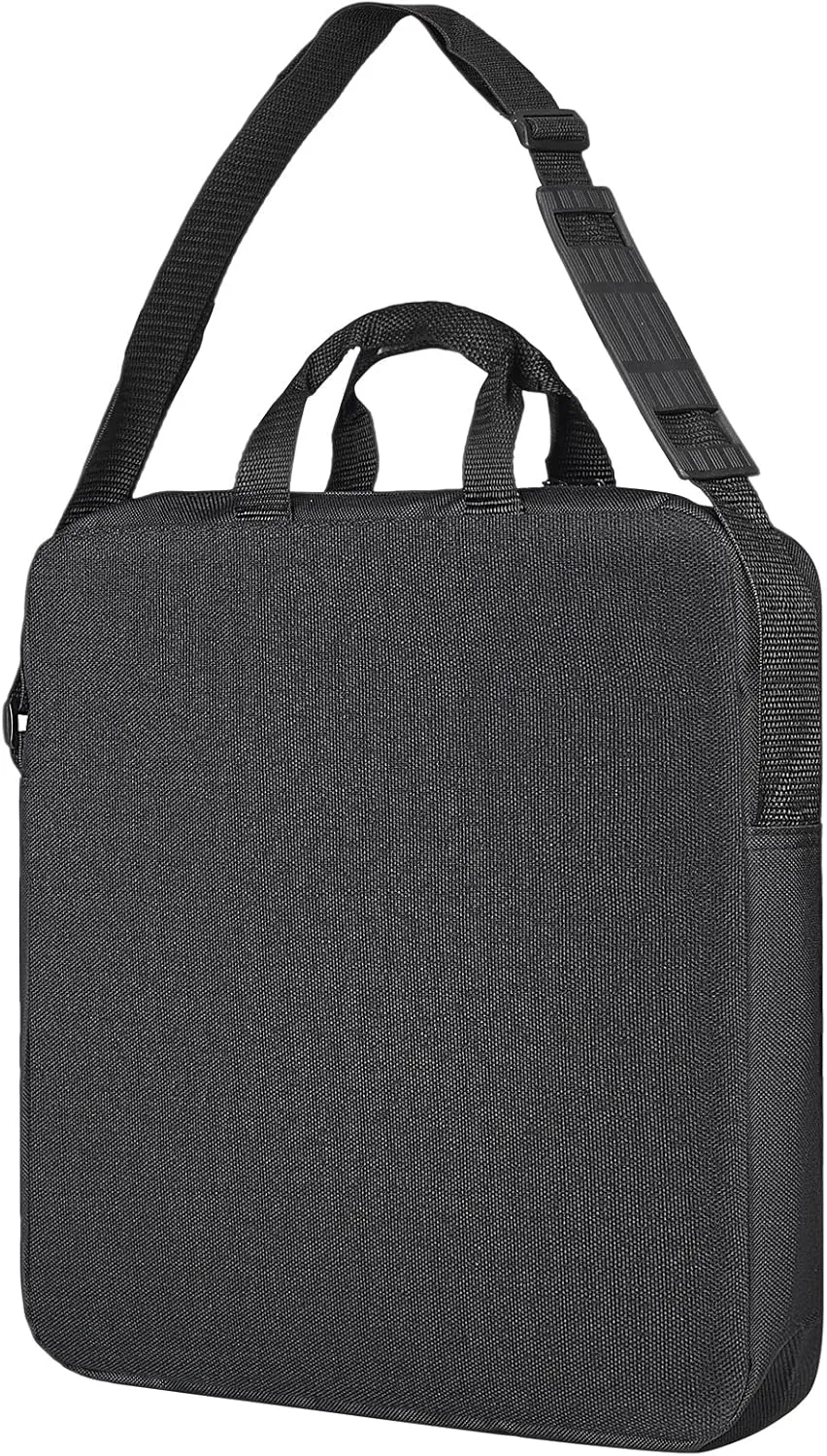 Ring Light Photography Carrying Bag for 18" Ring Light, Tripod Stand Protective Case/18 19 Inche Circle Round LED Carrying Ring Light Case for Neewer EYONMÉ UBeesize Selfie Ring Light-Black