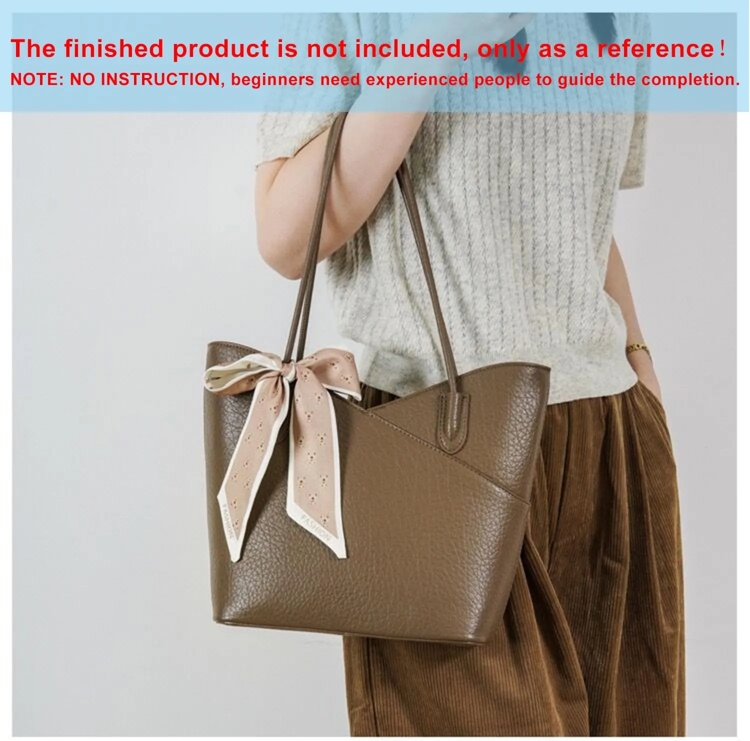 RIVEENY Handbag Acrylic Template for Women's, Leather Pattern Acrylic Leather Templates for Tote Bag Commuter Bag (AAB-878)