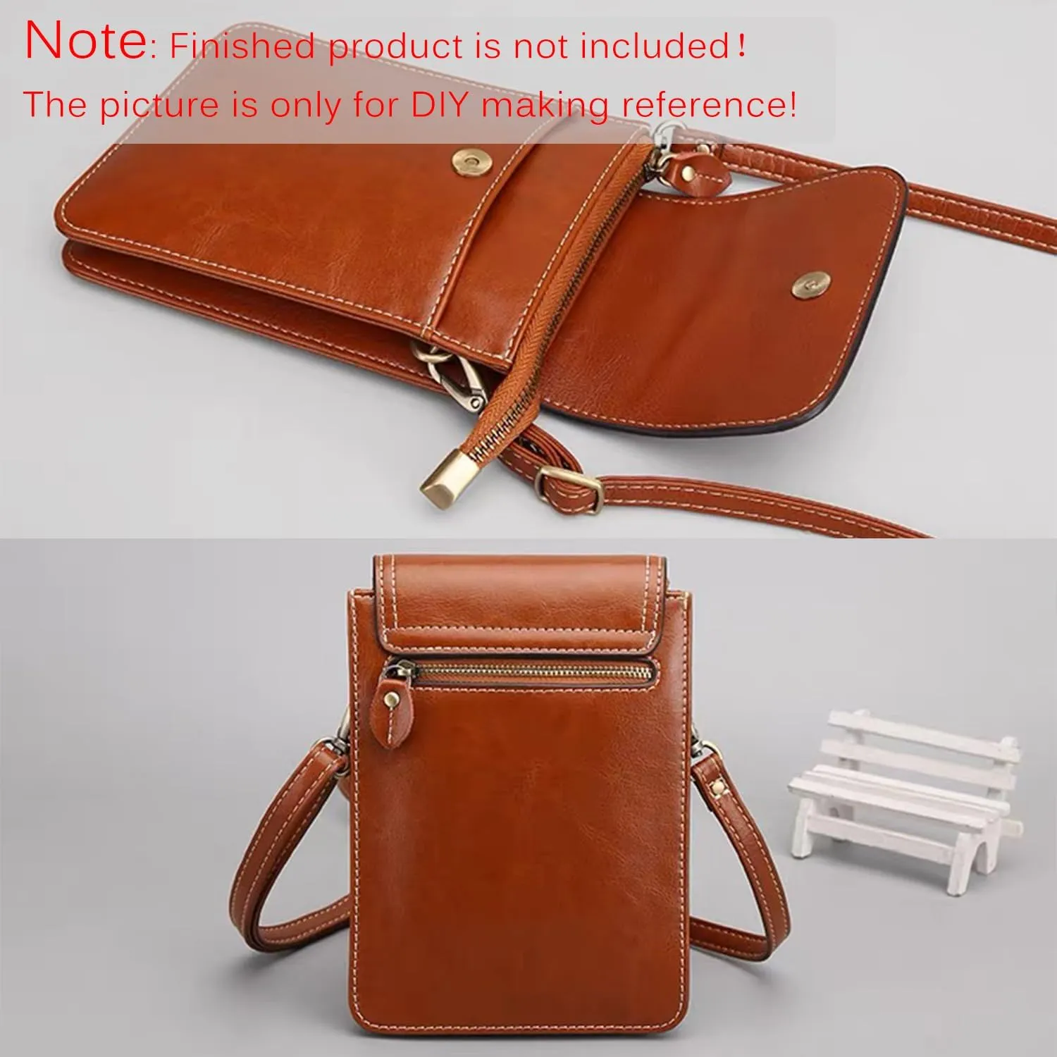 RIVEENY Shoulder Bag - Acrylic Leather Pattern Templates for Satchel, Bucket Bag (AAB-670)