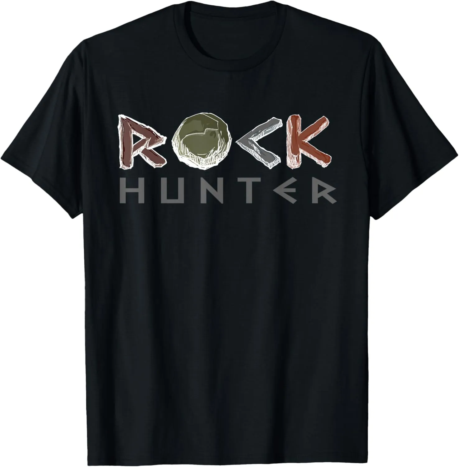 Rock Hunter Funny Rockhounding Petrology Geology Geode Lover T-Shirt