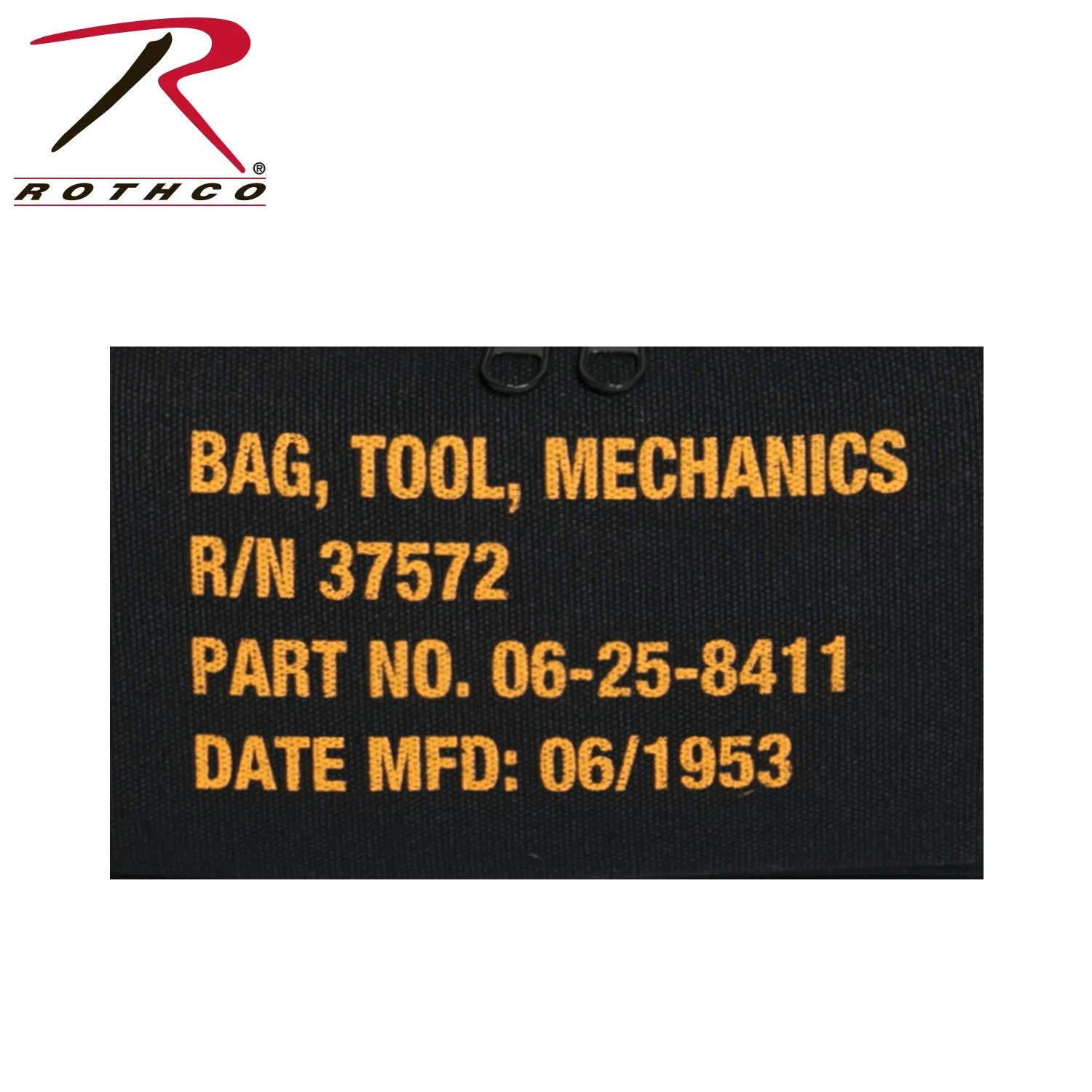 Rothco Tool G.I. Positive testimonials Military Tested With Pocket Mechanics Bag Zipper Stencil Type