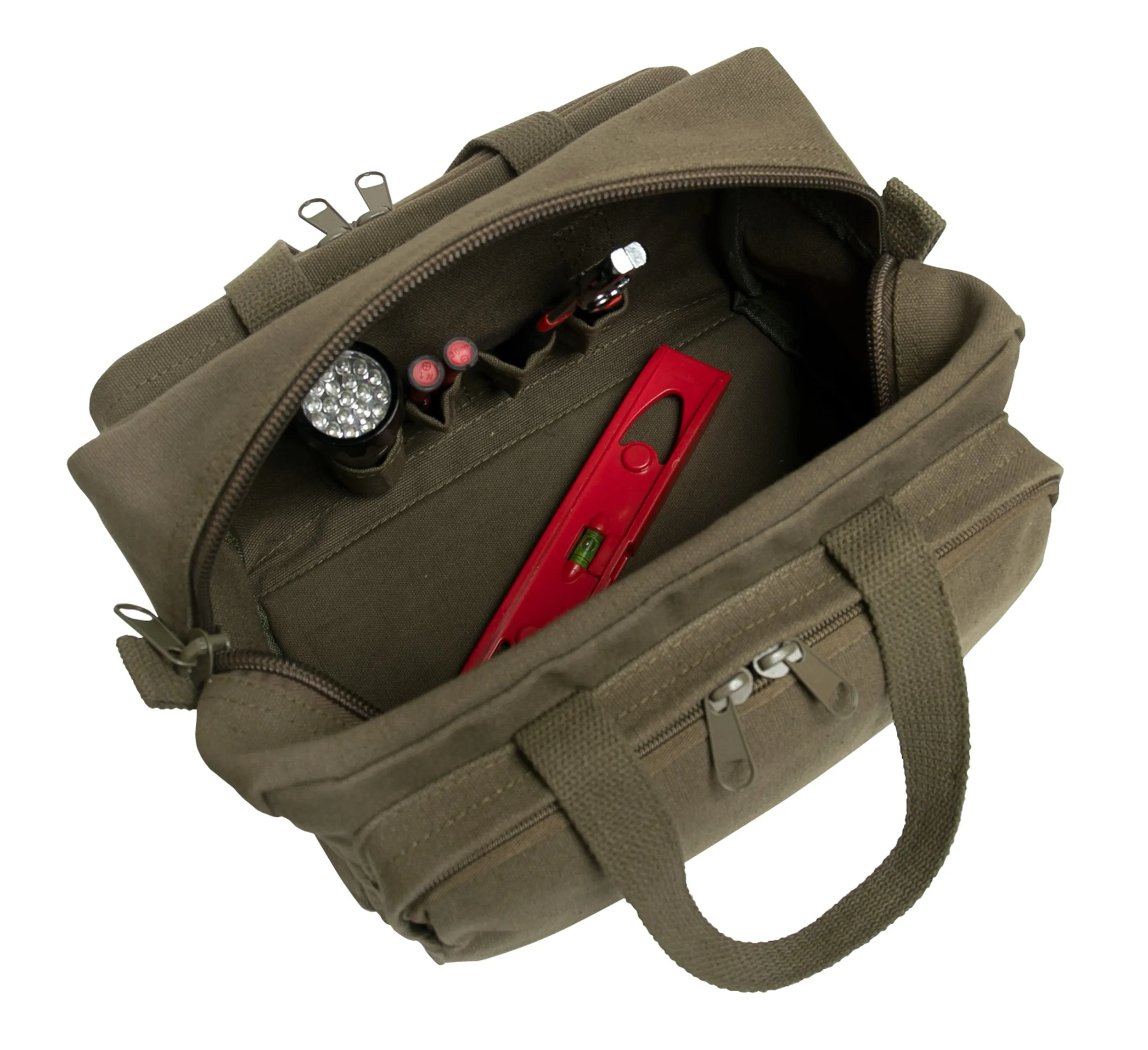 Rothco Tool G.I. Positive testimonials Military Tested With Pocket Mechanics Bag Zipper Stencil Type
