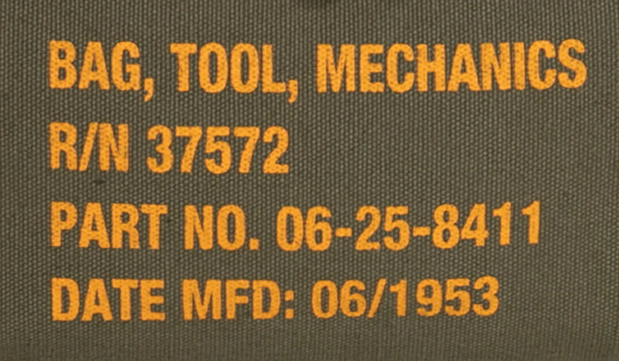 Rothco Tool G.I. Positive testimonials Military Tested With Pocket Mechanics Bag Zipper Stencil Type