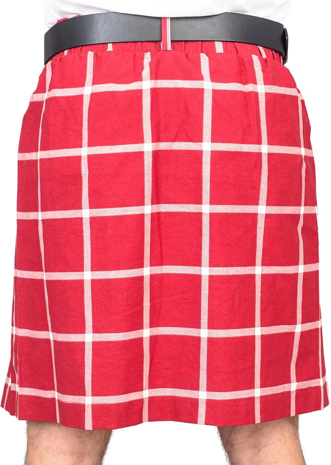 Rowdy Roddy Piper Hot Rod Kilt Skirt and Belt Halloween Costume Set