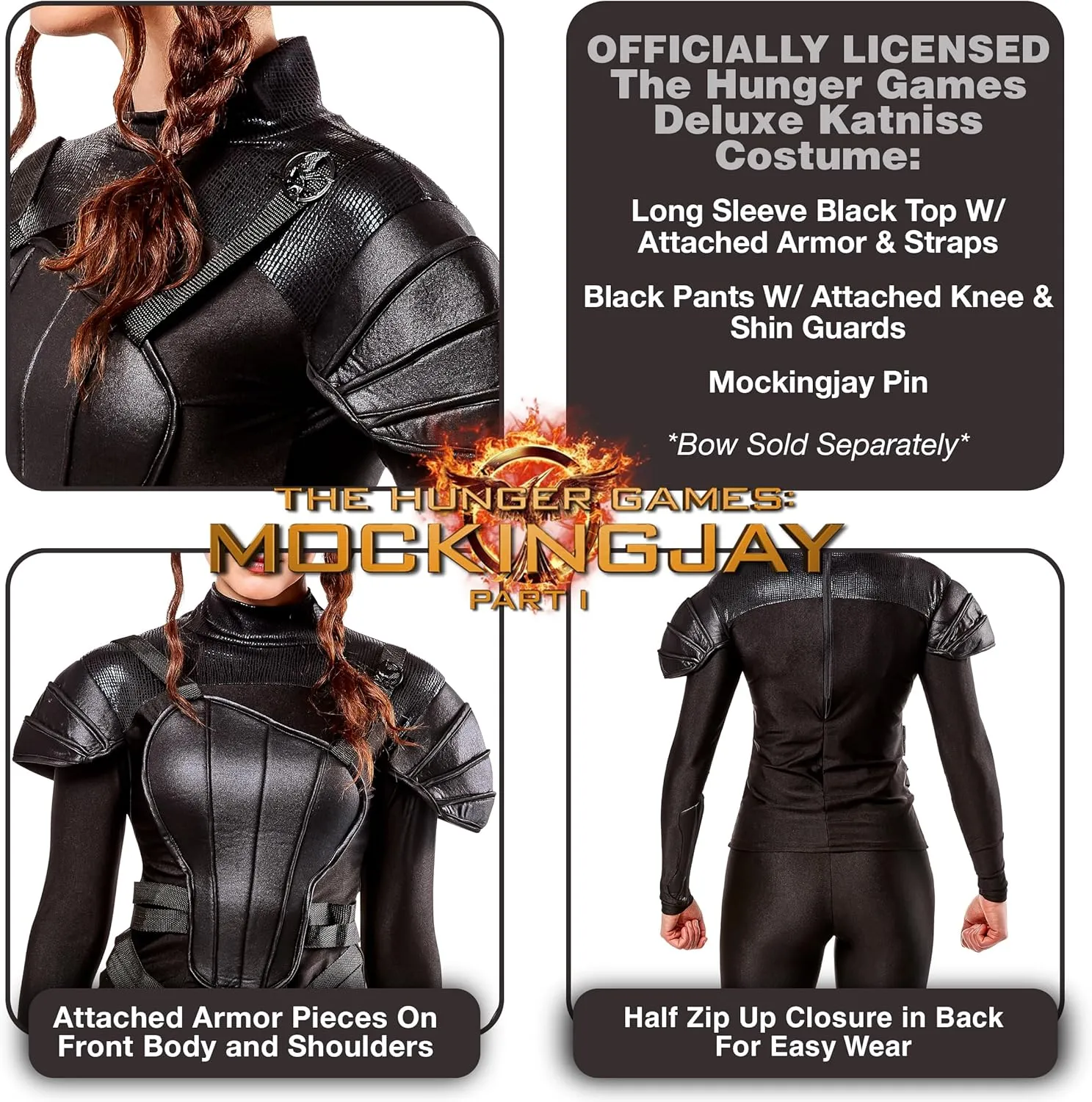 Rubie's Costume Co Women's The Hunger Games Deluxe Katniss Costume