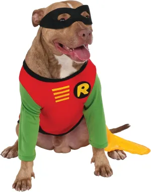 Rubies DC Comics Teen Titans Robin Pet Costume, XXX-Large for Themed Parties and Halloween