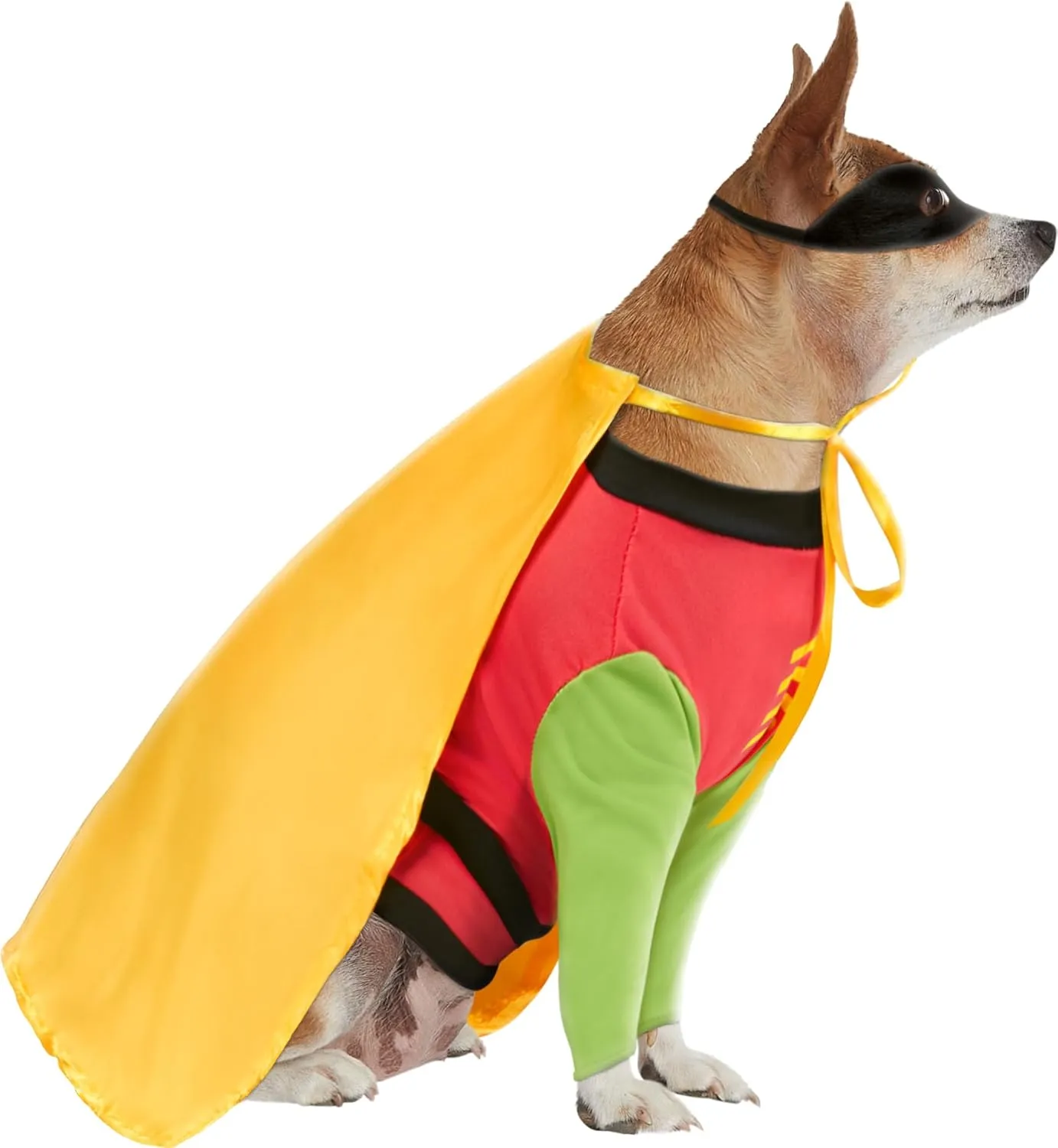 Rubies DC Comics Teen Titans Robin Pet Costume, XXX-Large for Themed Parties and Halloween