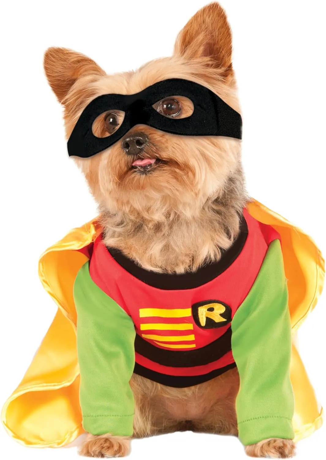 Rubies DC Comics Teen Titans Robin Pet Costume, XXX-Large for Themed Parties and Halloween