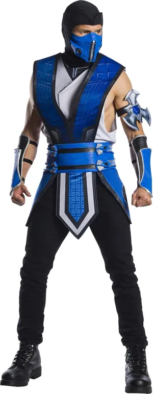 Rubies Men's Mortal Kombat 11 Sub Zero Costume