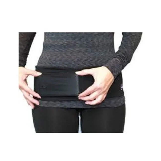 Running Bag Travel wrap Size S/M Black Carbon Hip Appeal Fanny Packs Yoga Dance