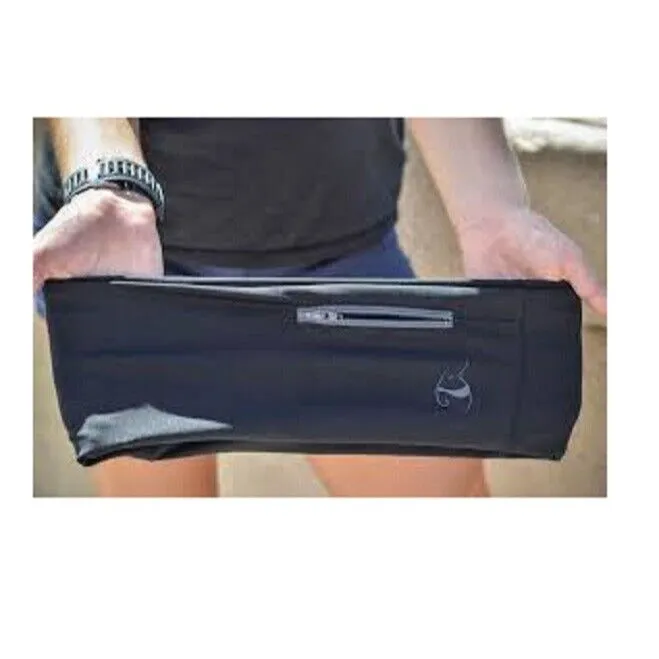 Running Bag Travel wrap Size S/M Black Carbon Hip Appeal Fanny Packs Yoga Dance