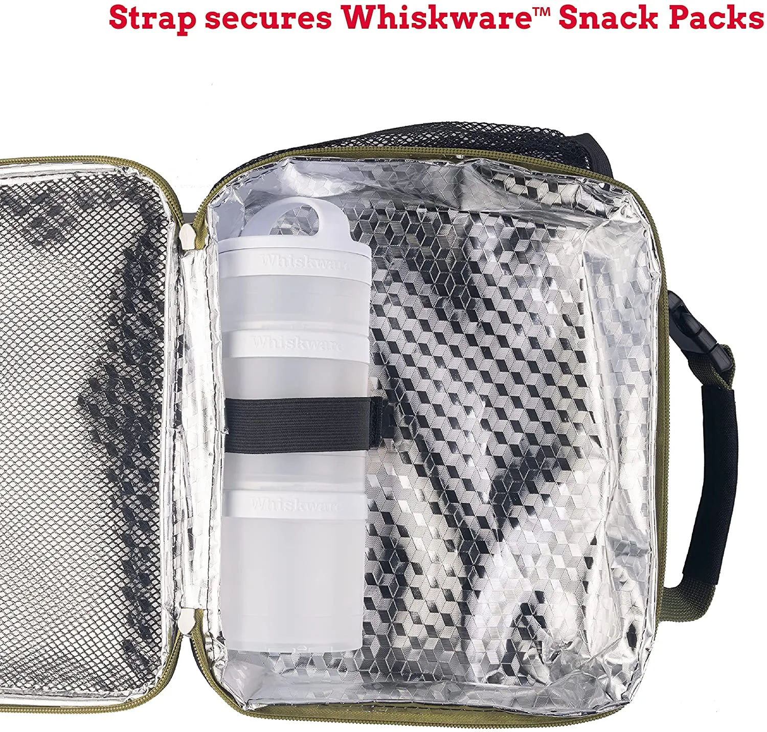 Rynx | Whiskware Insulated Soft Cooler Lunch Box For School, Work, And Travel, One Size, Coral