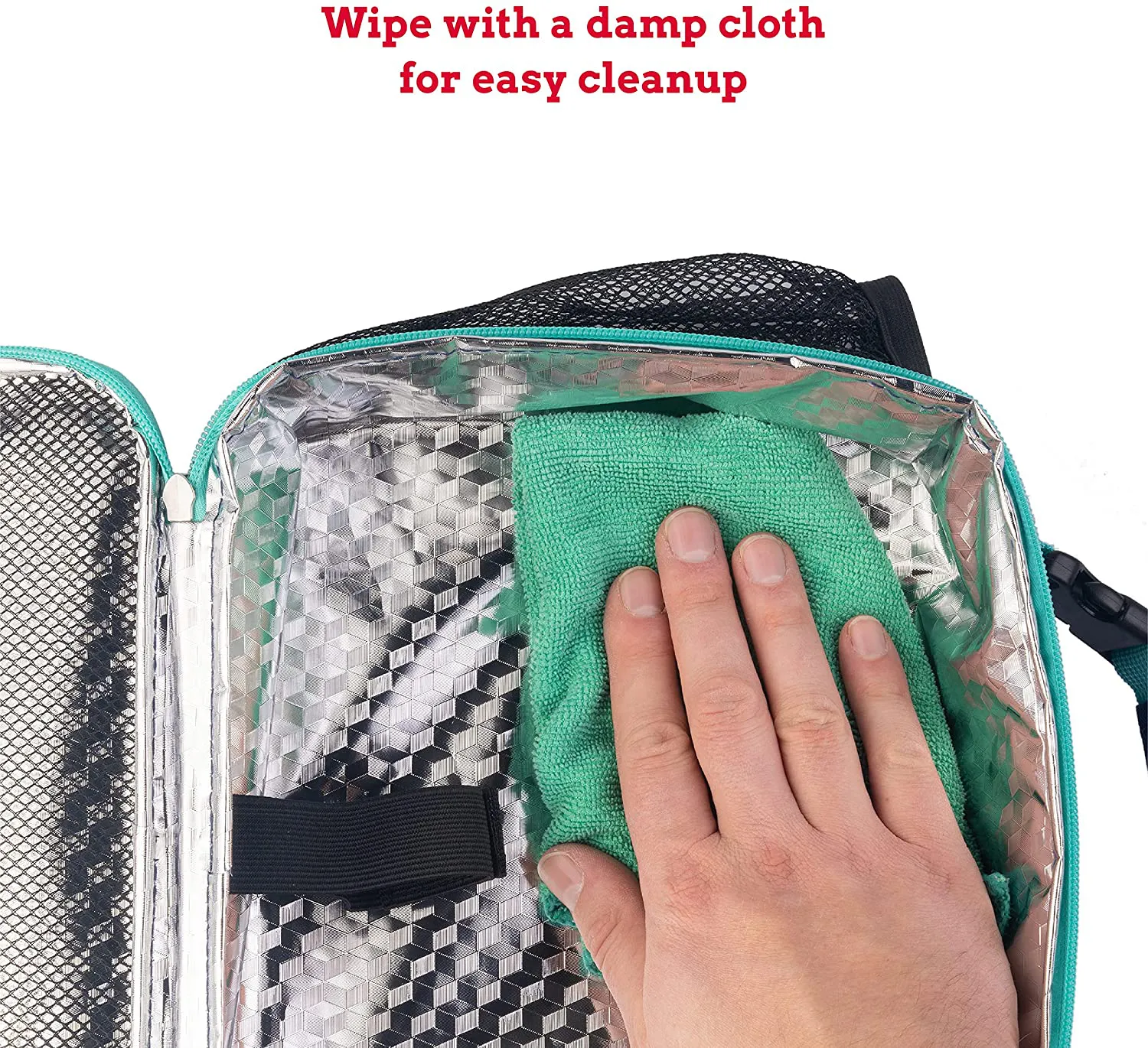 Rynx | Whiskware Insulated Soft Cooler Lunch Box For School, Work, And Travel, One Size, Coral