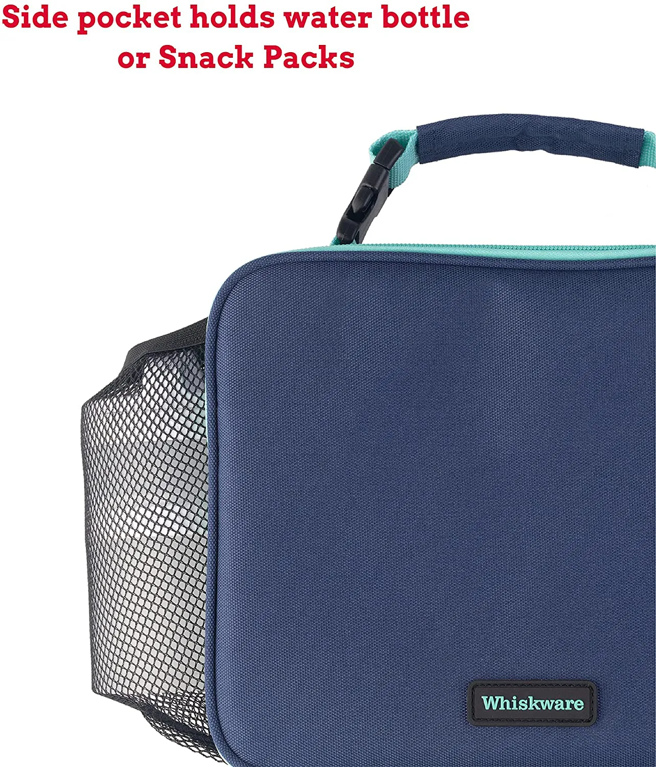 Rynx | Whiskware Insulated Soft Cooler Lunch Box For School, Work, And Travel, One Size, Coral
