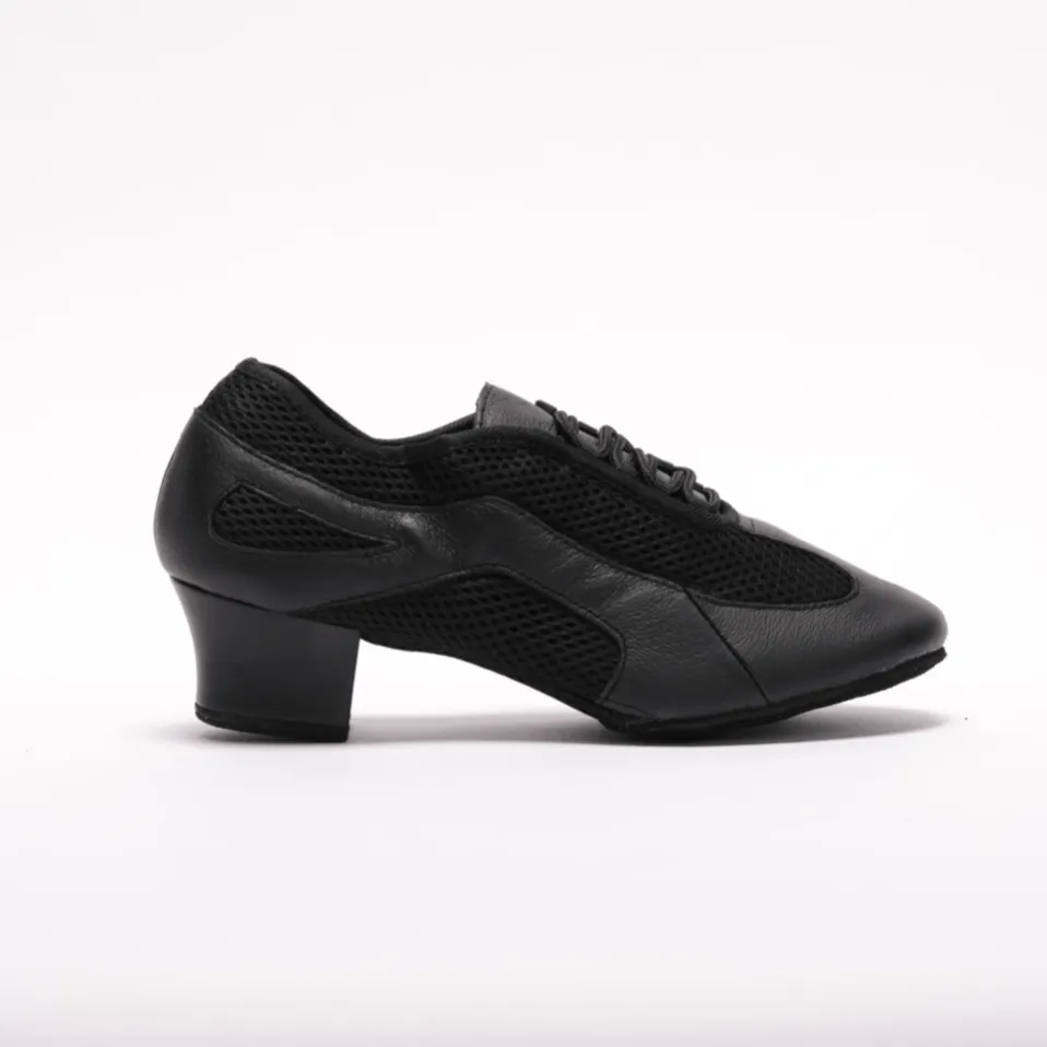 S902 - Ladies Split-sole, 1.5 Inch Cuban Heel, Practice Shoe.