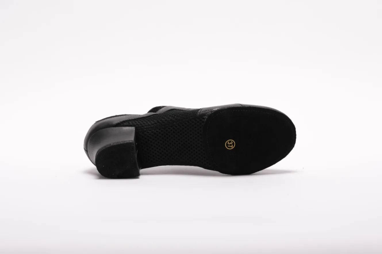 S902 - Ladies Split-sole, 1.5 Inch Cuban Heel, Practice Shoe.