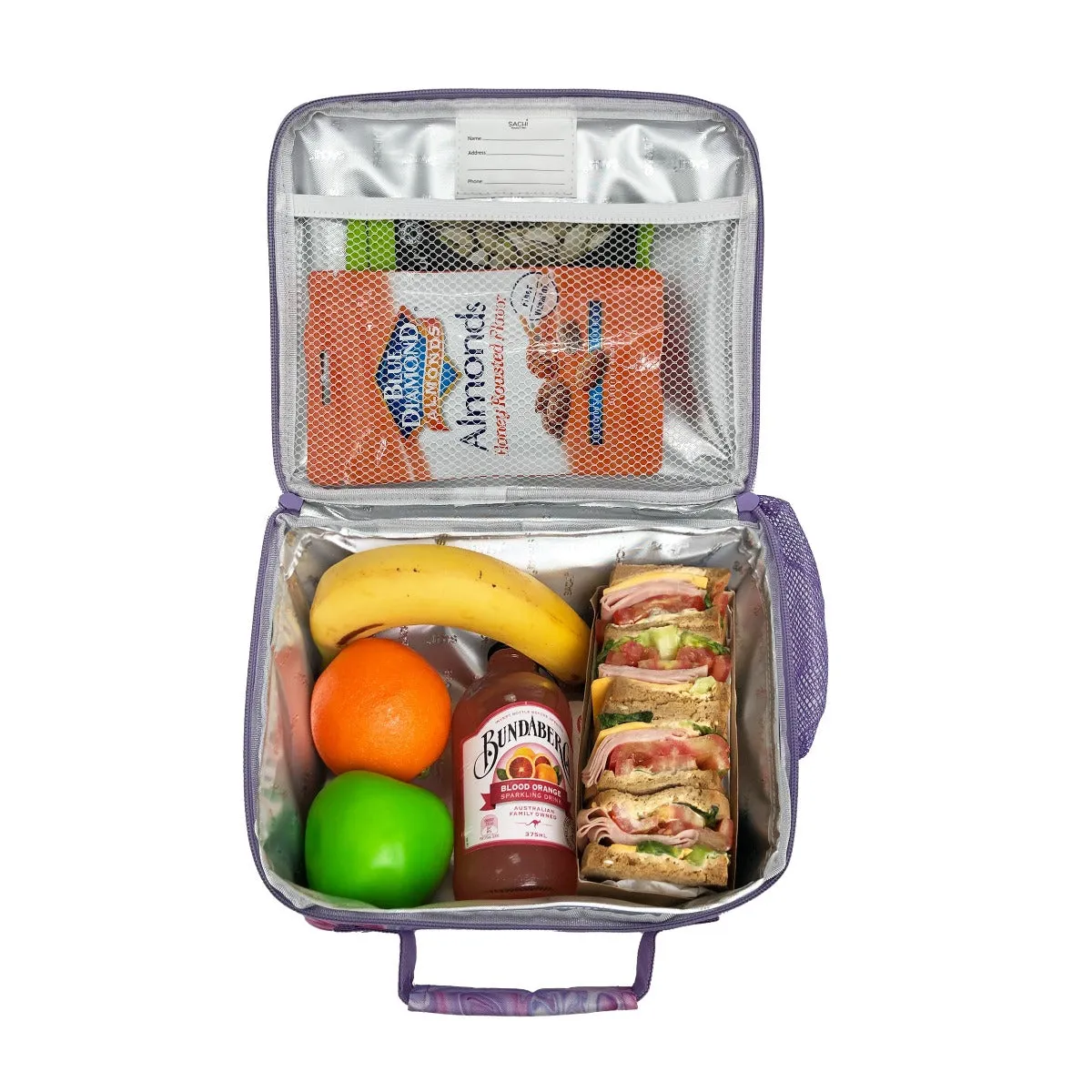Sachi Insulated Crew Lunch Bag - Marble Swirls