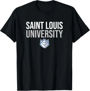 Saint Louis University SLU Billikens Stacked T-Shirt