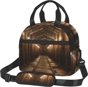 Salt Mine Lunch Bag for Women Men Reusable Lunch Tote Bags Insulated Lunch Box Large Capacity Lunchbox Cooler Lunch Container for Work Office Picnic Travel