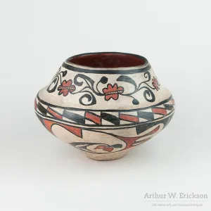 San Ildefonso Polychrome Olla