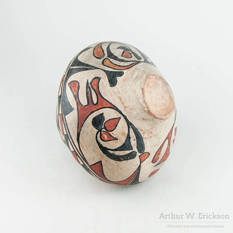 San Ildefonso Polychrome Olla