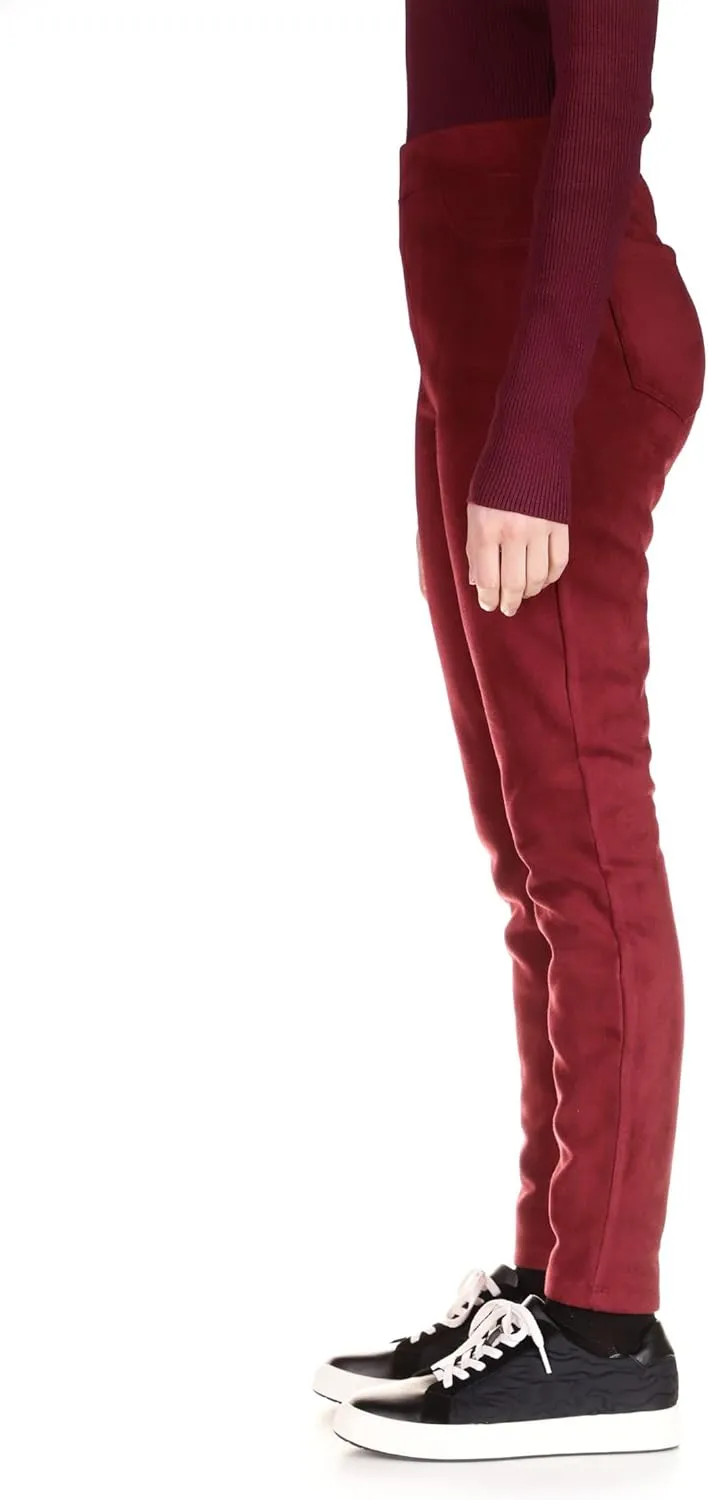 Sanctuary Women's Runway Faux Suede Leggings with Functional Pockets