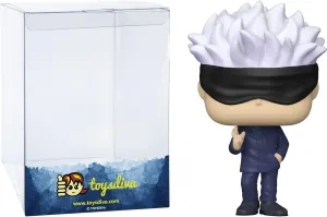Satoru Gojo: P o p ! Animation Vinyl Figurine Bundle with 1 Compatible 'ToysDiva' Graphic Protector (1114-61357 - B)