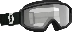 SCOTT 278598-1001043 Primal Clear Goggle, Black/Grey with Clear Lens