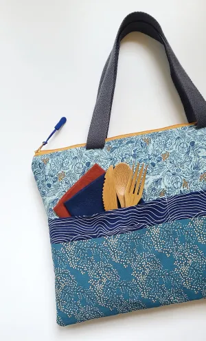 Sea Creatures Bento Briefcase Lunch Bag
