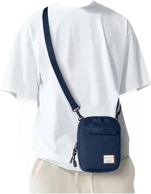 SEAFEW Mini Crossbody Bag Shoulder Bag for Men, Small Messenger Satchel Bag for Women