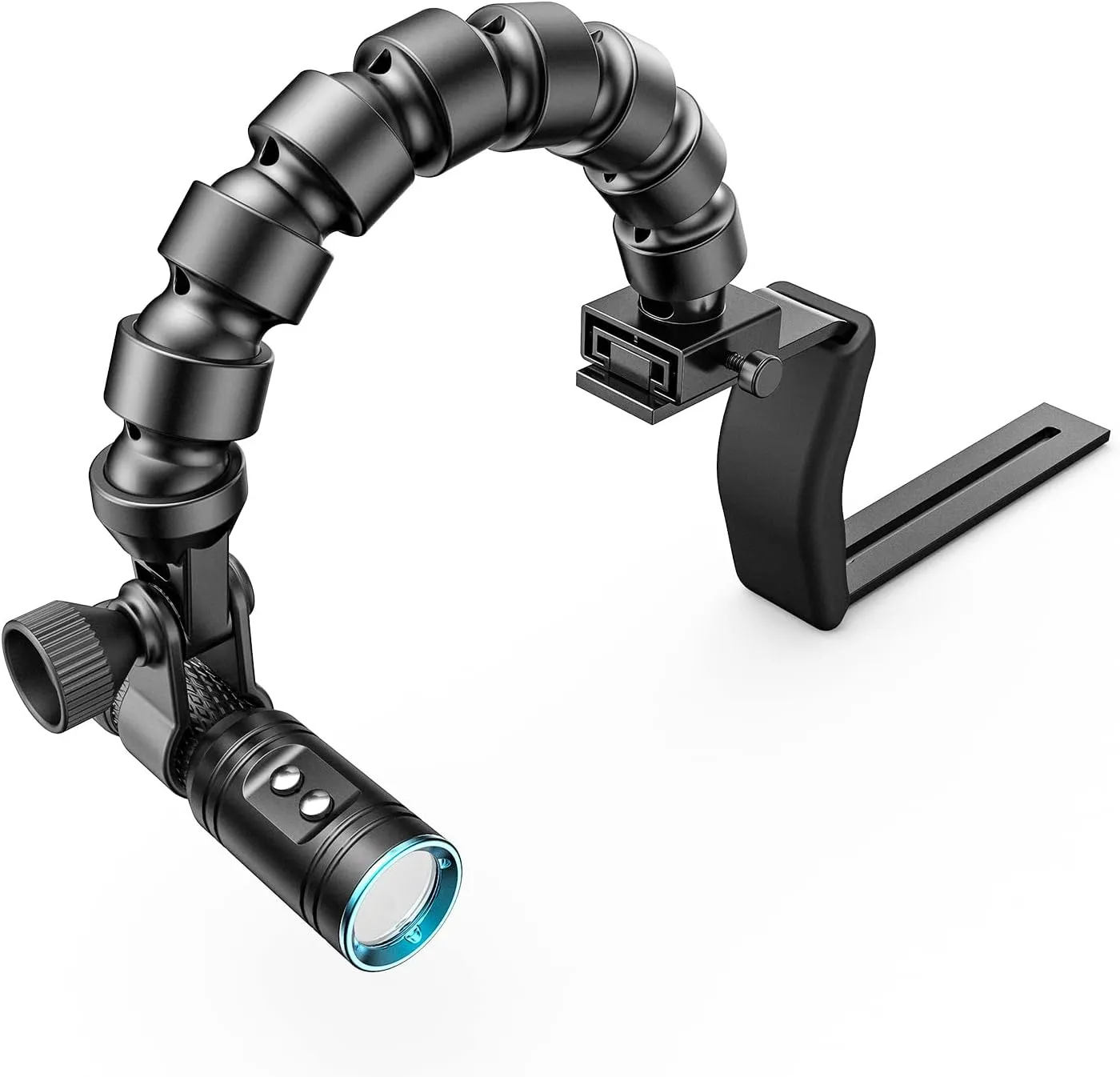 Seafrogs Diving YS Flex Joint Arm, 410mm Underwater 360° Adjustable Flexible Connector Mount Arm for Underwater Camera Housing Photography Gear Lighting System (FA-4)