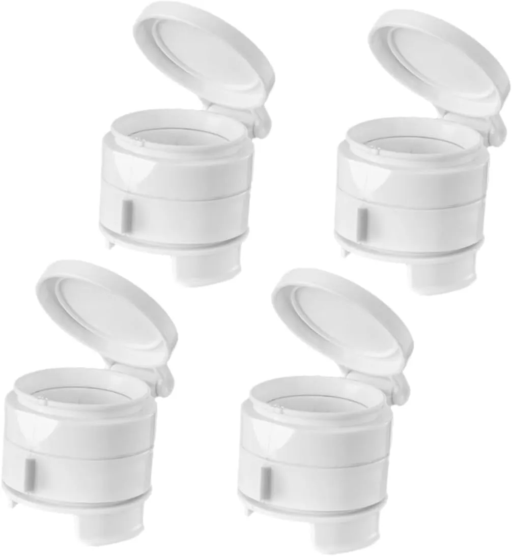 Sealing Clamp Set 4pcs Food Bag Clips Bag Clip for Food Air Sealed Easy to Use Portable for Kitchen Travel