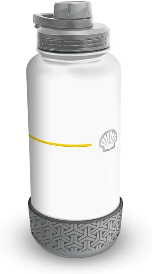 Shell – 32-ounce Stainless Steel Insulated Water Bottle- White
