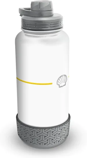 Shell – 32-ounce Stainless Steel Insulated Water Bottle- White