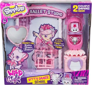 Shopkins Season 9 Wild Style - Kitty Dance School Playset