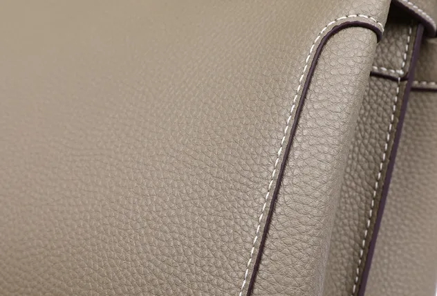 Signature Leather Satchel Bag