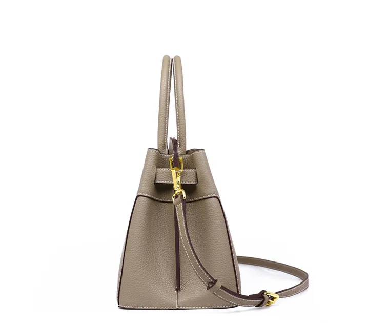 Signature Leather Satchel Bag