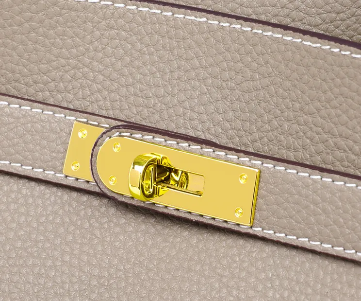 Signature Leather Satchel Bag