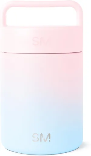 Simple Modern Food Jar for Hot Food | Reusable Stainless Steel Vacuum Insulated Leak Proof Lunch Storage for Smoothie Bowl, Soup, Oatmeal | Provision Collection | 12oz | Sweet Taffy