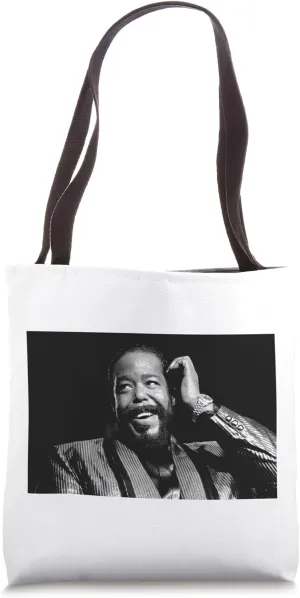 Singer Barry White Live In London By Stephen Wright Tote Bag