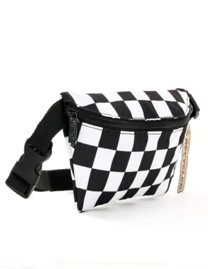 Slim Large Check Fanny Pack