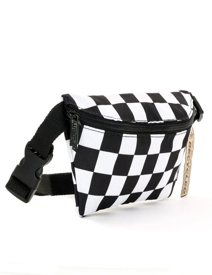 Slim Large Check Fanny Pack