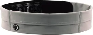 Slim Running Belt for Women and Men - Waterproof Phone Belt Bag, Flip Belt for Jogging, Walking, and Travel - Running Waist Pack for Phone, Perfect Holiday Gift (Grey)