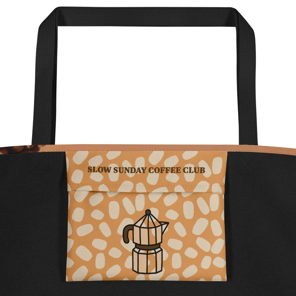 Slow Sunday - Large Tote Bag