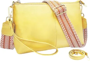 Small Crossbody Clutch Purses Bags for Women Wristlet Wallet Vegan Shoulder Handbags Guitar Strap   Leather Strap