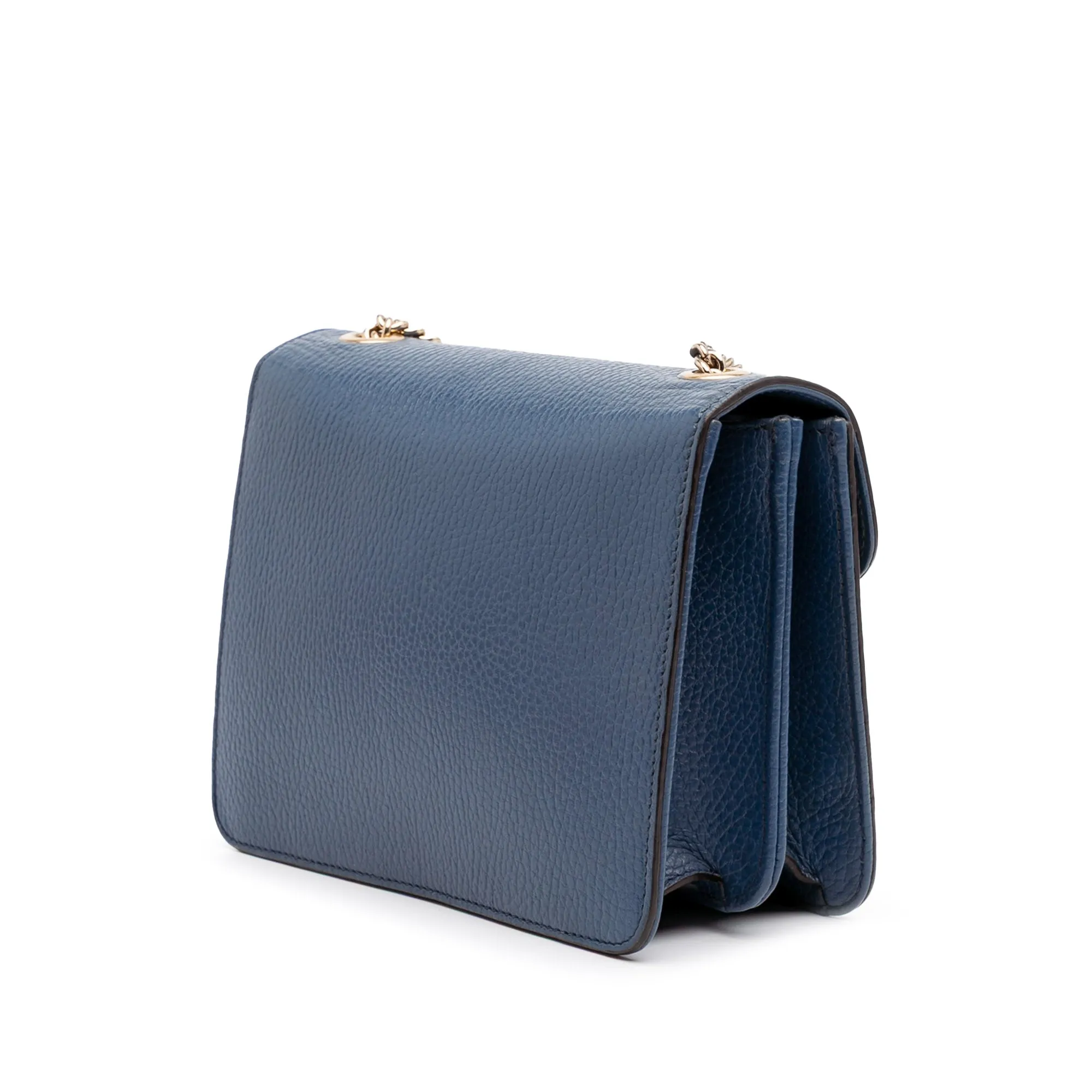 Small Dollar Calfskin Interlocking G Crossbody